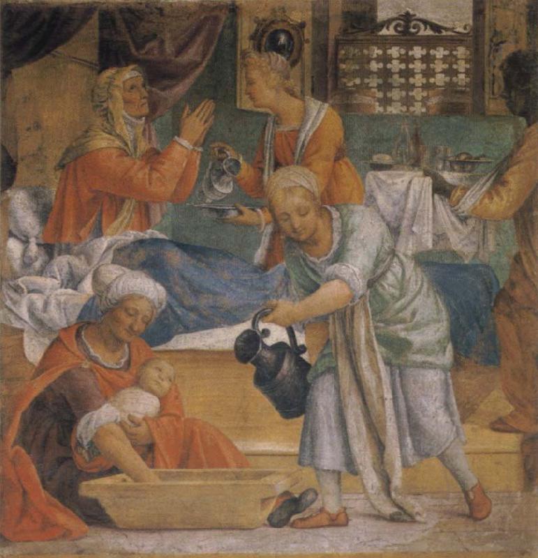 LUINI, Bernardino Birth Maria oil painting image